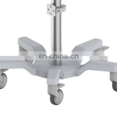 High Quality Hospital Medical Aluminum Alloy OEM/ODM Patient Monitor Trolley Stand photo-4