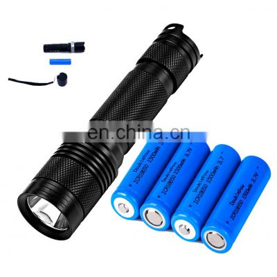 OEM ODM Wholesale 18650 1500mAh 3.7v rechargeable lithium ion 18650 flashlight battery