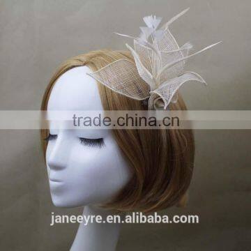 Wholesale Ladies Decorate Headwear Sinamay Flower photo-3