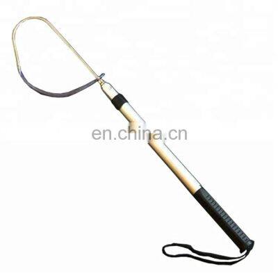 Stainless steel gaff hook head sea fishing retractable ice fishing hooks wholesale