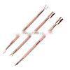 Wholesale Professional Custom Logo Rose Gold 410 Stainless Steel Cuticle Remover Nail Pusher photo-5