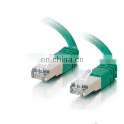 Gold Plated Sftp Cat7 Ethernet Cable Patch Cord Flat Rj45 3m 25ft 100ft Cat 7 Plug Network Cable photo-5