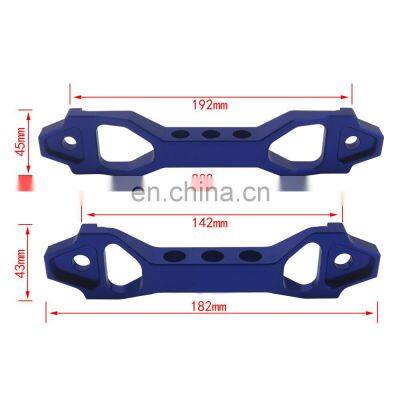 230mm Billet Aluminum Short Jdm Car Battery Tie Down Kit