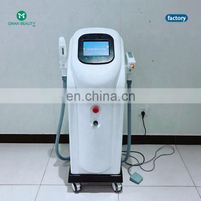 Sales Low price 2 in1 OPT + laser hair removal/ IPL SHR hair removal machine