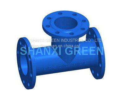 Ductile iron pipe fittings and flange adaptors