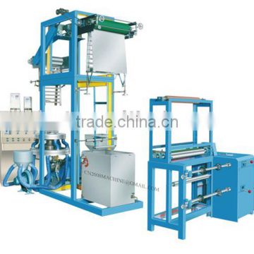 Pvc shrinkable film blowing machine