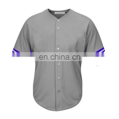 Hot Sale Polyester Custom Design Baseball Uniform Sets photo-5
