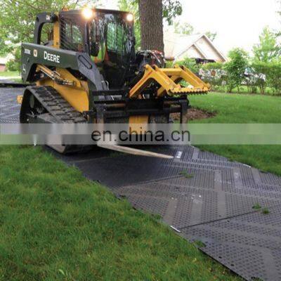 hdpe temporary road mat ground mat protection hdpe liner track road sheets