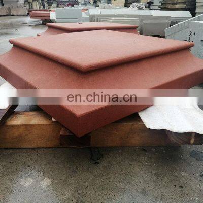 Rustic Sandstone Tiles Building Materials Brush Hammerd Red Sandstone photo-5