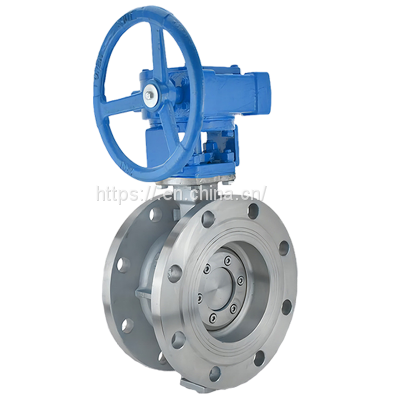 Нержавеющая стальная фланцевая бабочковая клапан