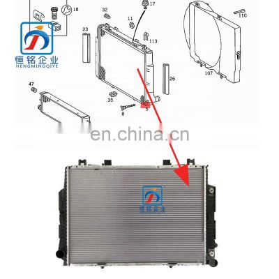 High Quality Radiator Water Cooler for W140 S420 S500 S600 1992-1999 Year 1405001003