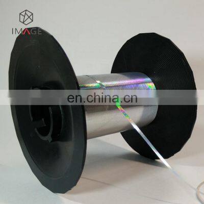 Антифальсификационный голографический рваный ленточный материал для упаковки сигарет с легким открыванием photo-3