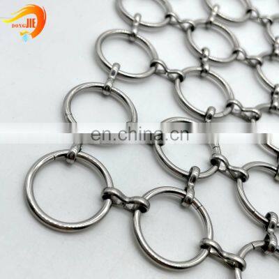 Metal Ring Mesh Architectural Brass Color Metal Mesh photo-4
