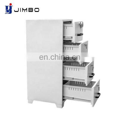 JIMBO Fireproof Office Security Cupboard 4 Drawer Steel Cash and Fire Resistant Filling Cabinet photo-4