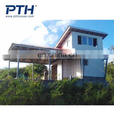 Prefabricated Light Gauge Steel Villa Cost Effective Industrial Metal Permanent Construction for Living