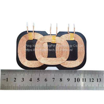 Customized Copper Wire Single Layer Qi Coil Electronic Wireless Charging A5 Coil