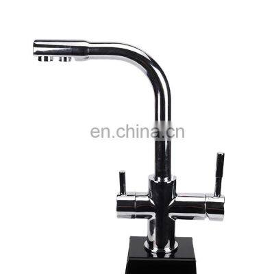 Three in One Nickel Plated Faucet for Household Kitchen Taps Kitchen Faucet