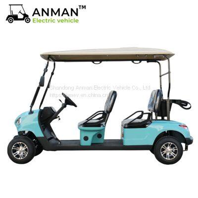 4 seat electric golf cart sightseeing battery car