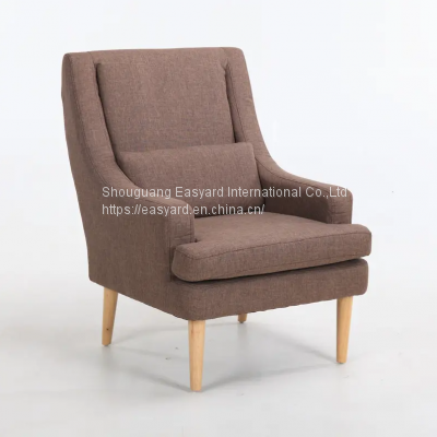 comfortable wood leg cute sofa OEM