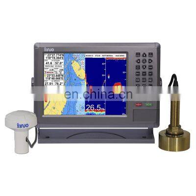 XF-1069GF 10.4 inch Marine GPS GNSS chart plotter combo with fish finder /GNSS GPS navigator Echo sounder