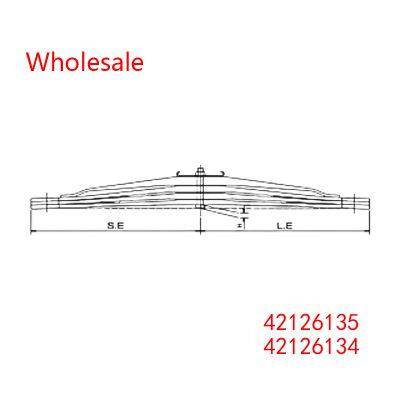 42126135, 42126134 Rear Axle Parabolic Spring Set of Heavy Duty Vehicle Wholesale For IVECO