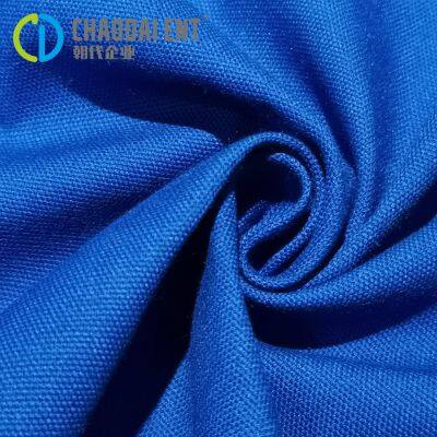 Plain Woven 12S stretchy 38%Poly+57%Cotton+5%Sp Canvas fabric for Workwear garments