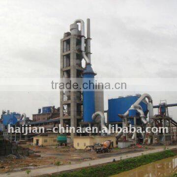 2500t/d cement production line produced by Jiangsu Haijian Stock Co.,Ltd.