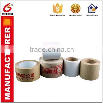 High Qaulity Kraft Paper Gummed Tape In Kraft Paper Adheisve Tape For Heavy Packaging