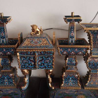 Chinese porcelain cloisonn é handicrafts, handmade ornaments, vases, mythical beasts, furniture decoration