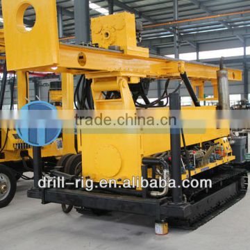 HF200Y multifunctional water well drilling rig with air compressor