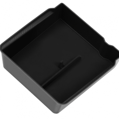 24-25 TMmodel 3/y armrest box storage box with silicone pad - ABS version