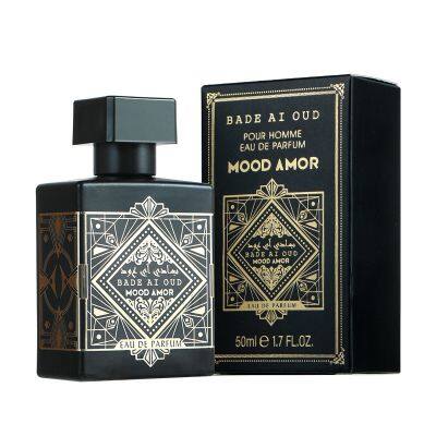 Ebony Agarwood Middle Eastern Perfume Brand Arabian Long-lasting Fragrance Woody Light Fragrance Charming Gentleman Body Spray