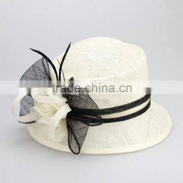 Black-White Sinamy Top Hats For Women