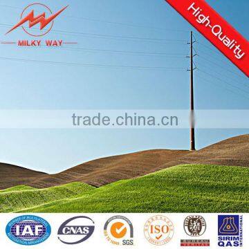 electric pole street light pole steel poles for transmission