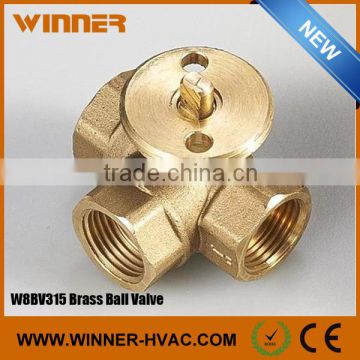 Electric Brass 3 Way Ball Valve Manufacturer