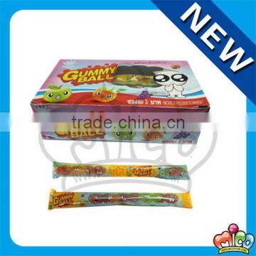 cartoon face gummy ball candy