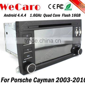 Wecaro WC-PC7014 Android 4.4.4 Car Dvd Player for PORSCHE Cayman 2003 - 2010 With Radio 3G Wifi Playstore photo-5