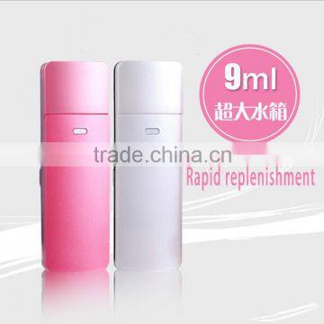 Handheld sliding Re-chargeable Nano Moisturizing whitening face mini humidifier