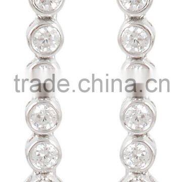 Pear & Round Shape Garnet Ring Earring Set photo-2