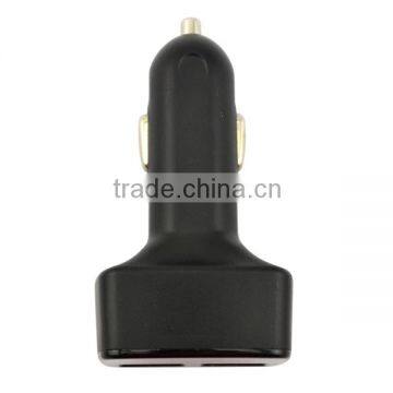 universal compact car charger 4 in 1 ,with 2 USB port