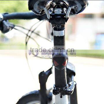 2 LED 4 Color Option ABS Material Alien Shape Bike Light Spider Tail Light photo-3