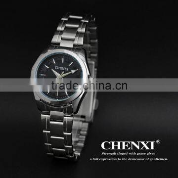 2016 New Arrived Wrist Watch ,luxury Sliver Stainless Steel Wrist Watch Couple Watches 024AM&LS photo-2