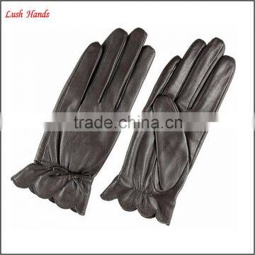 Wholesale Genuine Leather Gloves Women Winter Gloves photo-3