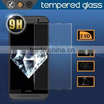 HD Clear for htc m9 screen protector, tempered glass film screen protector for HTC M9