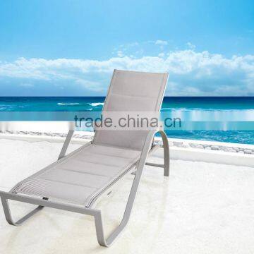 hot-selling lightweight portable luxury lay down sun lounger