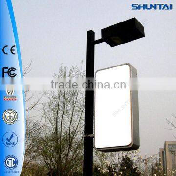 Square vacuum aluminum street light pole light box