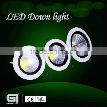 Shenzhen Gielight CE Rohs 15W COB LED Down light 85-265V