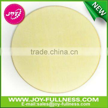 round shape laser wood craft