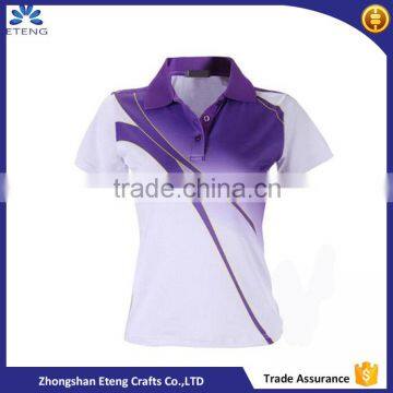 High definition custom printed polo t-shirt with your logo