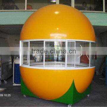 High quality & long time use Drink kiosk , juice kiosk design smoothie kiosk for sale